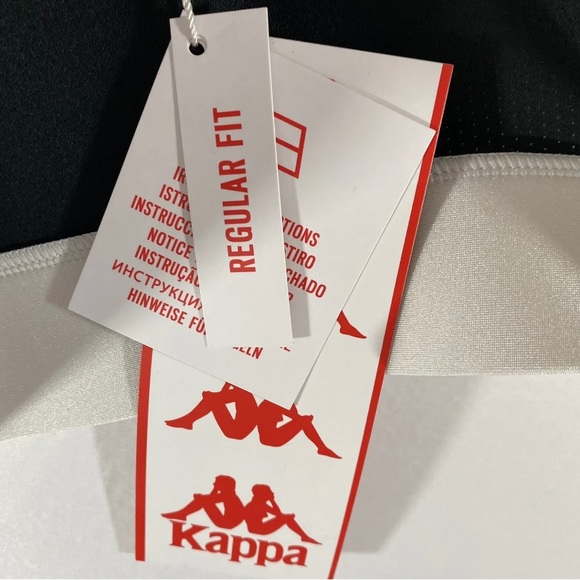 KAPPA Authentic Race Catim Women Size XL Sports Bra White Yellow Black NEW - Picture 4 of 6